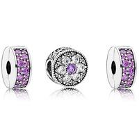 PANDORA Purple Elegance Charm Set BB190