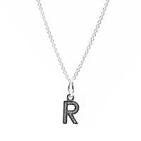 PANDORA Sparkling Alphabet R Necklace CN049