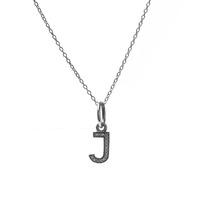 pandora sparkling alphabet j necklace cn041