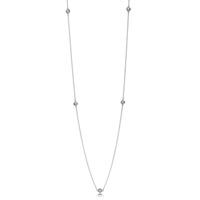 pandora dazzling dainty droplets necklace 590525cz 80