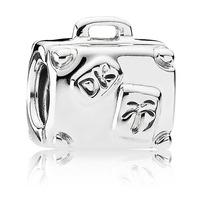 pandora sterling silver suitcase bead 790362