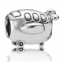 PANDORA Sterling Silver Aeroplane Bead 790561