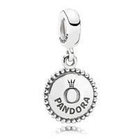 PANDORA Silver Logo Dropper Charm 791169