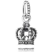 PANDORA Silver Crown Dropper Charm 791376