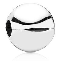 PANDORA Silver Plain Ball Clip 791000