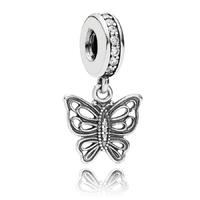 PANDORA Silver Butterfly Charm 791255CZ