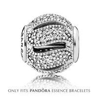 PANDORA Essence Silver Cubic Zirconia Loyalty Charm 796074CZ