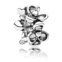 pandora silver flower spacer 790857