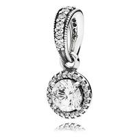 PANDORA Silver Classic Elegance Cubic Zirconia Pendant 390379CZ