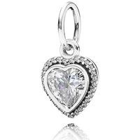 PANDORA Silver Sparkling Love Cubic Zirconia Heart 390366CZ