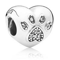 PANDORA Silver I Love My Pet Charm 791713CZ