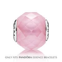 PANDORA Essence Silver Pink Cubic Zirconia SENSITIVITY Charm 796066PCZ