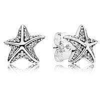 PANDORA Tropical Starfish Stud Earrings 290748CZ