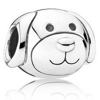 PANDORA Silver Devoted Dog Charm 791707