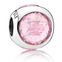PANDORA Pink Radiant Droplet Charm 792095PCZ