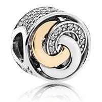 PANDORA Interlinked Circles Charm 792090CZ