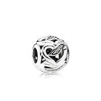 PANDORA Silver Ribbons Of Love Charm