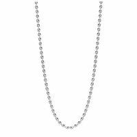 pandora silver beaded ball chain necklace