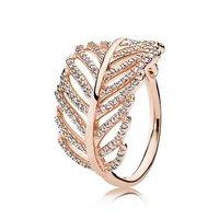 PANDORA Rose Feather Ring