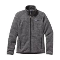 patagonia mens better sweater fleece jacket nickel forge grey