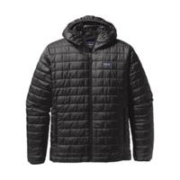 patagonia mens nano puff hoody black