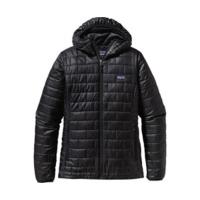 patagonia womens nano puff hoody black