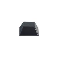 PB Fastener BS-03-BK-R-10 Black PU Rubber Foot 12.7 x 5.8mm - Pack...