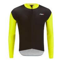 pbk stelvio water repellent long sleeve jersey fluro xxl