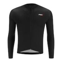 pbk stelvio water repellent long sleeve jersey black xxl