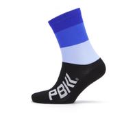 pbk race high cuff socks blue sm