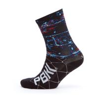 PBK Race High Cuff Socks - Ocean Blue - L/XL