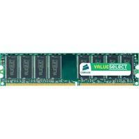 pc ram memory corsair valueselect vs512mb400 512 mb 1 x 512 mb ddr ram ...