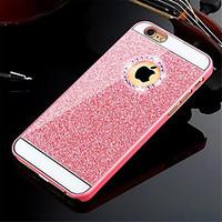 PC Bling Logo Window Luxury Shinning back cover Sparkling Case for iPhone 6s 6 Plus