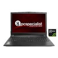 PC Specialist Optimus VIII V15-GT Gaming Laptop, Intel Core i7-7700HQ 2.80GHz, 8GB DDR4, 1TB HDD, 256GB SSD, 15.6" LED, No-DVD, NVIDIA GTX 1050 T
