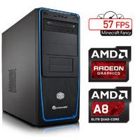 pc specialist infinity elite iii gaming pc amd quad core a8 7650k 33gh ...