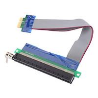 PCI-E 1X to 16X Riser Card Extension Cable (0.15M)