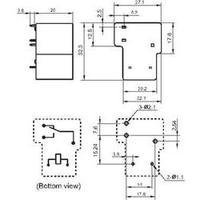 PCB relays 12 Vdc 20 A 1 change-over Hongfa 1 pc(s)