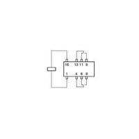 PCB relays 6 Vdc 2 A 2 change-overs TE Connectivity C93428 1 pc(s)