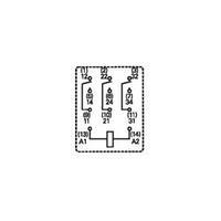 PCB relays 24 Vdc 10 A 3 change-overs TE Connectivity PT370024 1 pc(s)