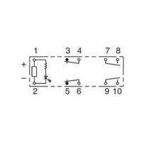 pcb relays 24 vdc 6 a 2 makers 2 breakers idec 1 pcs