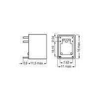 PCB relays 12 Vdc 1 A 1 change-o...