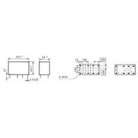 pcb relays 12 vdc 1 a 2 change overs takamisawa ry 12w k 1 pcs