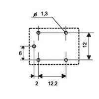 pcb relays 12 vdc 7 a 1 change over song chuan 833h 1c c 12 1 pcs