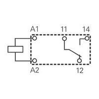 PCB relays 12 Vdc 5 A 1 change-over TE Connectivity PCH-112D2-WG 1 pc(s)