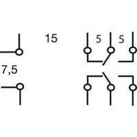 PCB relays 6 Vdc 5 A 2 change-overs Omron G2R-2-6V 1 pc(s)