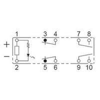 pcb relays 12 vdc 6 a 2 makers 2 breakers panasonic 1 pcs