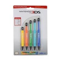 PDP 3DS Rainbow Telescoping Stylus Pack