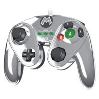 PDP Wii U Wired Fight Pad (Metal Mario)