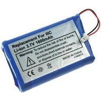 PDA rechargeable battery XCell replaces original battery 170-0737, B520003 3.7 V 1600 mAh