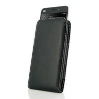 PDair Genuine Leather Vertical Pouch Case Cover for Xiaomi Mi 5 - Black